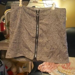 Old Navy Zipper Front Skirt